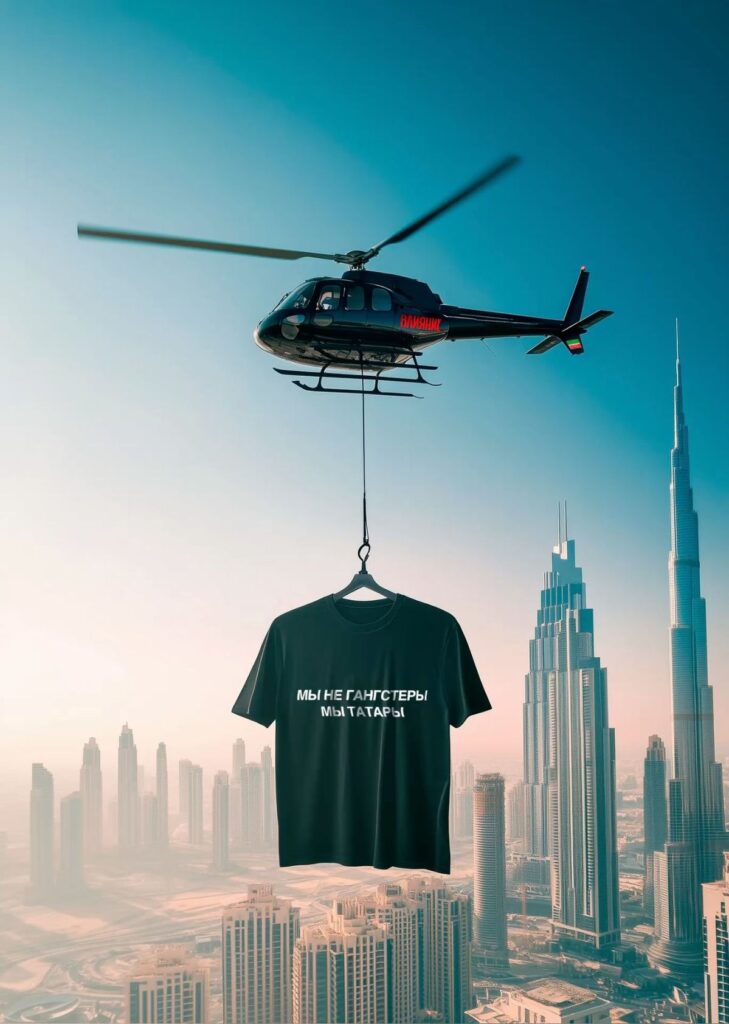 Drone advertising display in India by Skylitads