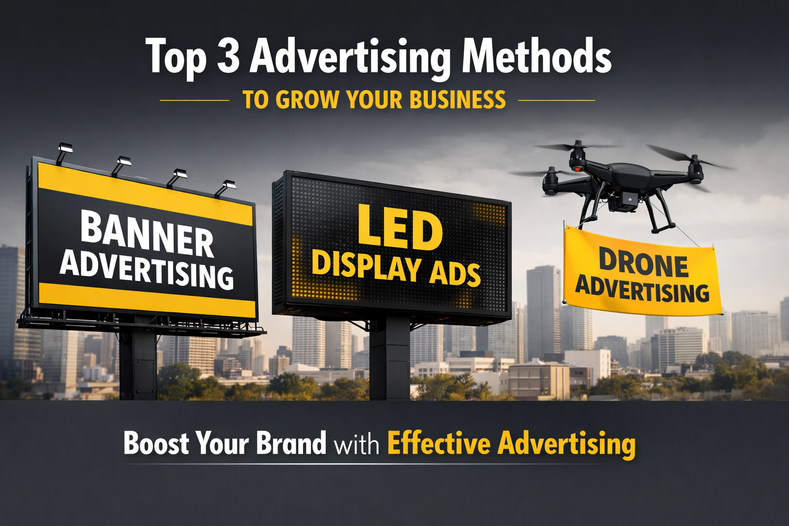 Top 3 Advertising Methods to Grow Your Business